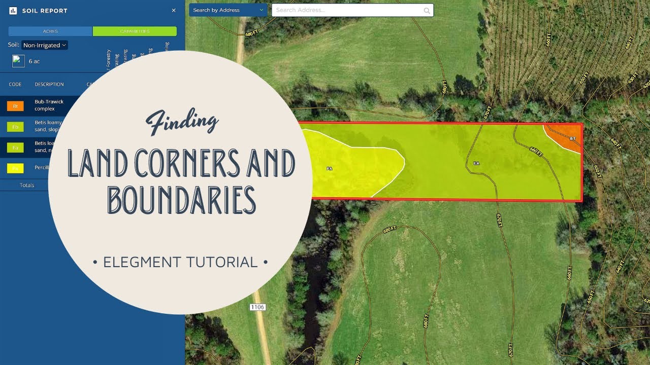 Finding Land Corners and Boundaries